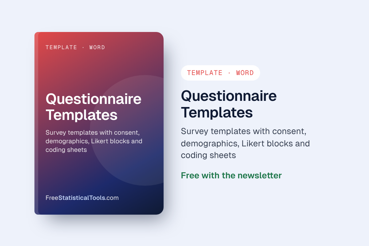 Questionnaire Templates cover